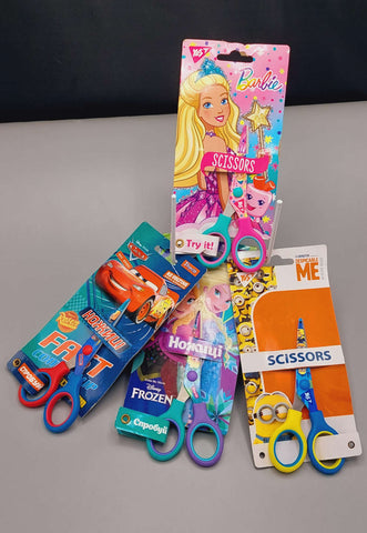 Fun Bar Code Scissors Buy Cool Characters Printed Art & Craft Scissors For Boys & Girls ...