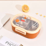 School Lunch Cute And Adorable Cartoon Characters Bento Lunch Boxes, Portable & Leakproof Stainless Steel Lunch Boxes Microwave Safe Food Container