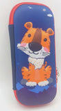 Cute Tiger Stationery Pouch EVA Pencil Case Cool Accessories Storage Pouch For Kids