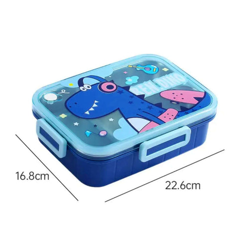 Unicorn Rectangular Stainless Steel School Lunch Box For Kids Hot & Cold Resistance Lunch Box For Boys And Girls