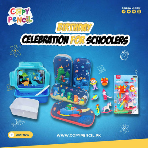 Dinosaur Birthday Gift School Essential Bundle For Kids, Christmas gift, result day gift
