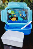 Cute Dinosaur Lunch Box For Kids High Quality BPA Free Plastic Food Container For School