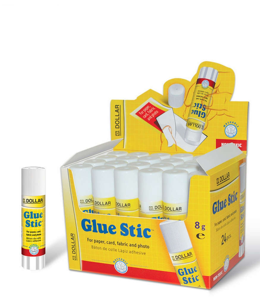 Buy Dollar Glues Stick School Gum Stick 8Gm, 20Gm, 35Gm CopyPencil.pk