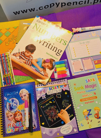 Educational Writing Practice kit For Pre Schoolers 3-6 Year Kids Writing Fun Activities