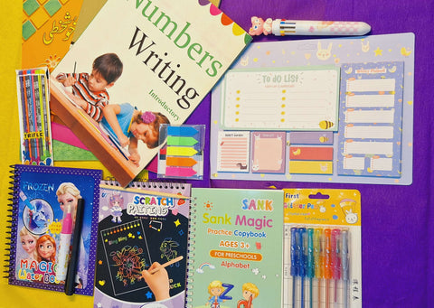 Educational Writing Practice kit For Pre Schoolers 3-6 Year Kids Writing Fun Activities