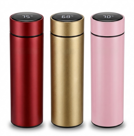 Temperature Stainless Stell 500 ML Water Bottle - Hot Cold Resistant ,Travel Friendly