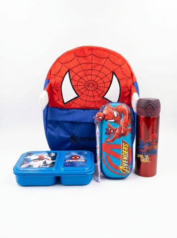 Spiderman Themed School Deal For Kids Superhero Fun Festive Gift Range For Juniors | Super Saver Deal For Boys