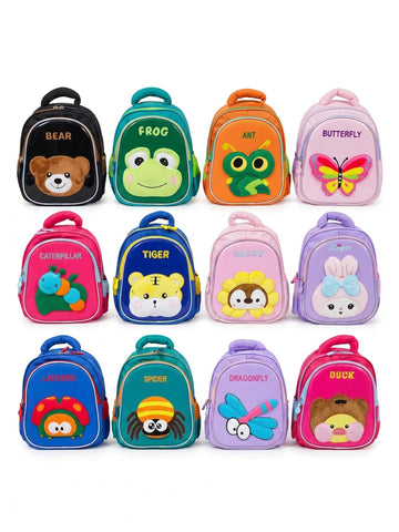 Cute Cartoon Theme Backpacks – Kids Playgroup to Nursery School Bags