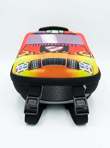 Car Shaped Hard Case School Bag For Boys - Multi Purpose Bag For Kids