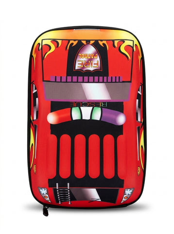 Car Shaped Hard Case School Bag For Boys - Multi Purpose Bag For Kids