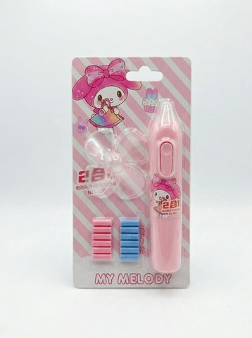 2 in 1  Portable Electric Eraser + Fan with Refills – Battery Operated