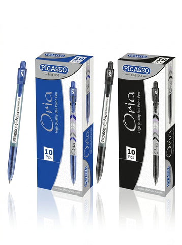 PICASSO ORIA High Quality Ball Point Pen Pack Of 10 Pens