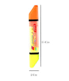 Eselon Dual Side Highlighter Marker In 2 Different Colors Fluorescent Highlighters