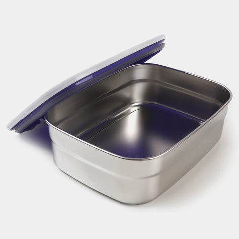 Rectangle Stainless Steel Lunch Box 680ML for Kids and Office - High Quality Food Container