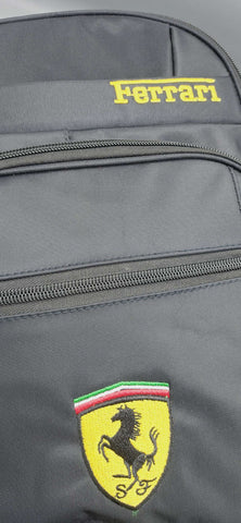 Stylish Black Ferrari School Bag For Students Excellent Quality Multipurpose Backpack For School & College