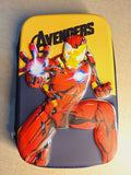 3D Iron Man Pencil Case For Kids, Multi Compartment Stationery Pouch With 3D Embossed Design Cover, Kids Super Hero Stationery Pouch