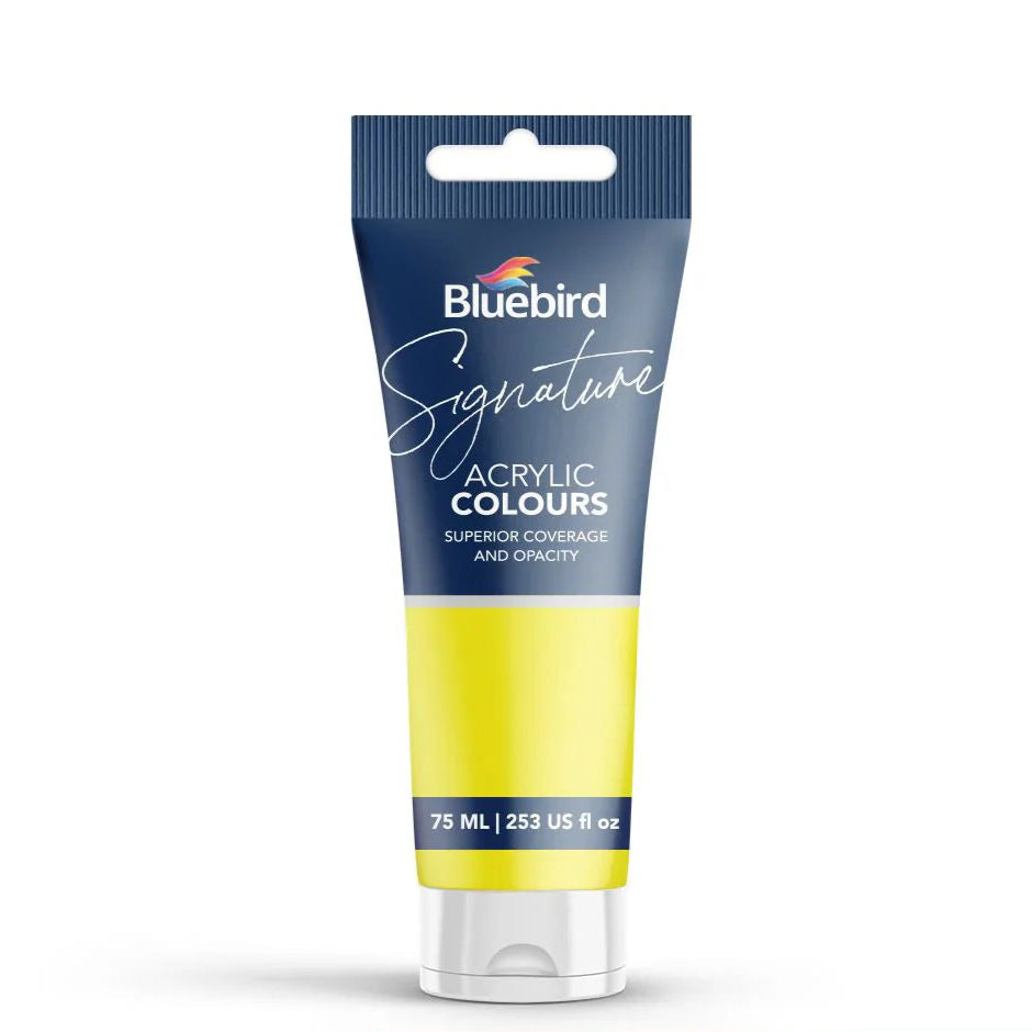 Bluebird Acrylic Paint – 75ml Single Tube (All Colors)
