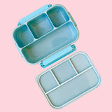 Frozen Plastic Lunch Box High Quality BPA Free Food Container Four Compartments Kids Bento Lunch Box