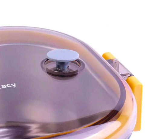 High Quality Stainless Steel Lunch Box Hot Cold Resistance Rectangle Shape 710ML