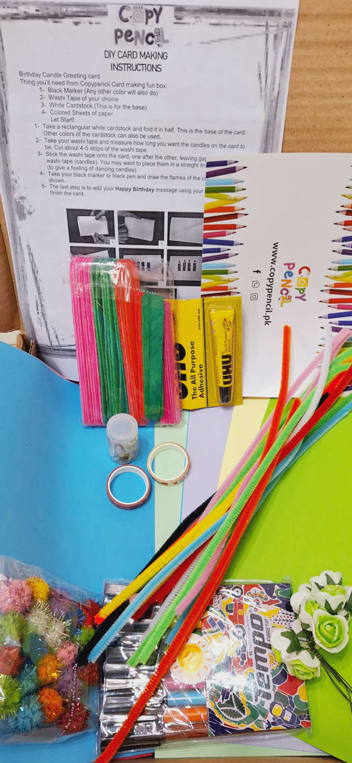 All In One Art and Craft Activity Box 