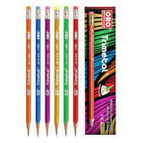 ORO Trimetol Lead Pencil with Eraser - 12Pcs Pack