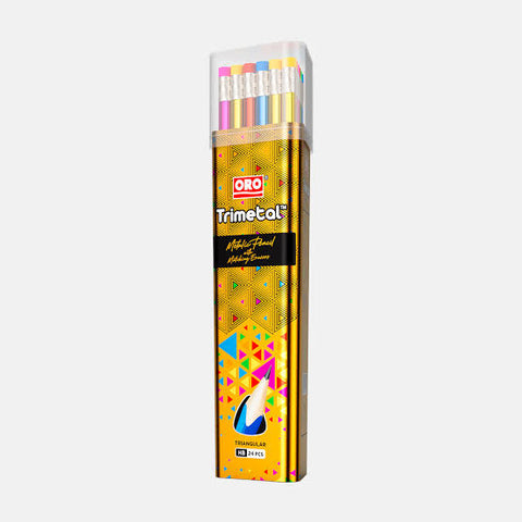 Oro Trimetal Lead Pencil 24 Pencils In Metal Jar