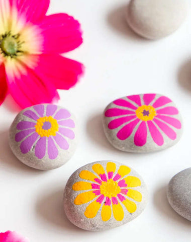 Stone Painting Fun activity Box, Ultimate Fun Indoor Activity Box For Kids