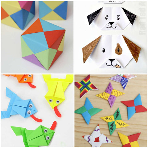 Paper Origami Fun Craft Activity Box, Summers All In One Paper Origami Creative Box