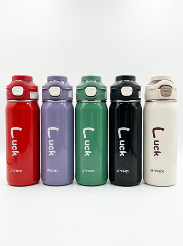 Luck Stainless Steel Water Bottle – 700ML | Insulated Leak-Proof Bottle