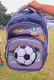 Football Champions School Bag, Excellent Quality Multipurpose Backpack With Large Capacity For School & Sports