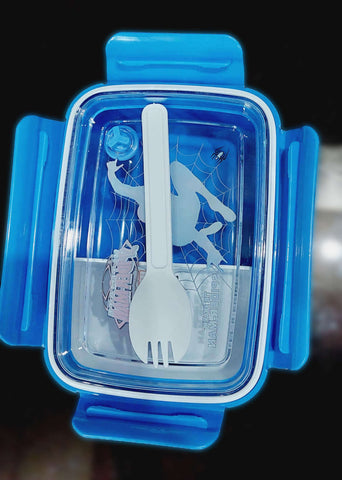 Cool Spiderman Lunch Box For Boys High Quality BPA Free Plastic Food Container For School