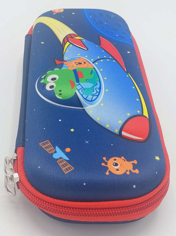 Dinosaur Birthday Gift School Essential Bundle For Kids, Dino Lunch Box And Stationery Pouch With Circus Erasers Set