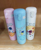 Space Stainless Steel Sipper Water Bottle For Kids, Vacuum Insulated Thermal Water Bottle, Hot And Cold Resistant