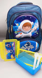 Spaceman Back To School Stationery Essential Deal For Boys Spaceman School Bag With Space Out Lunch Box For Kids