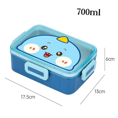 Unicorn Rectangular Stainless Steel School Lunch Box For Kids Hot & Cold Resistance Lunch Box For Boys And Girls
