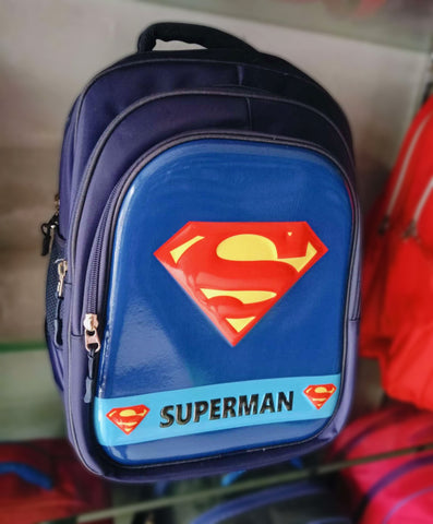 Superman School Bag For Kids Premium Quality Superhero Backpack For School And Travel