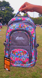 Floral Printed School Bag For Students Excellent Quality Multipurpose Backpack 