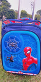 Spiderman Trolley School Bag, Rolling Backpack With 2 Wheels & Adjustable Handle, Multifunctional Wheeled Backpack For School, Picnic and Travel