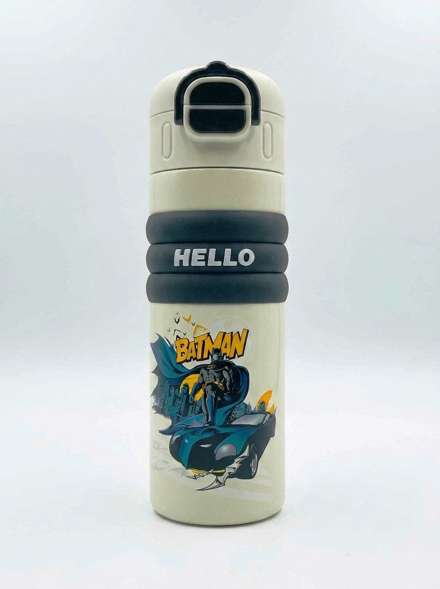 Hello Batman Insulated Vacuum Stainless Steel Water Bottle - 500 ML