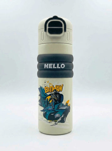 Hello Batman Insulated Vacuum Stainless Steel Water Bottle - 500 ML