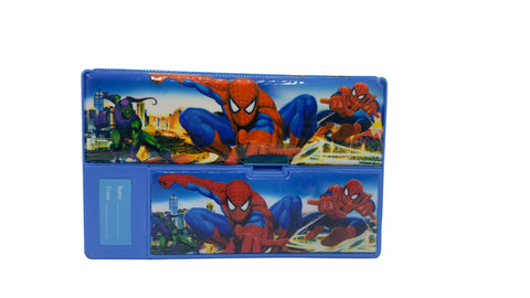 Blue Spiderman Jumbo Geometry Box For Boys