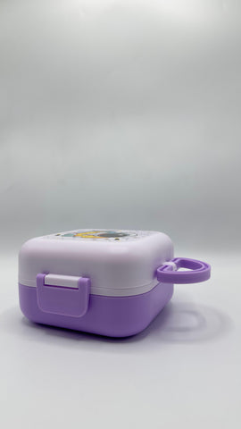 Purple Space Briefcase Lunch Box