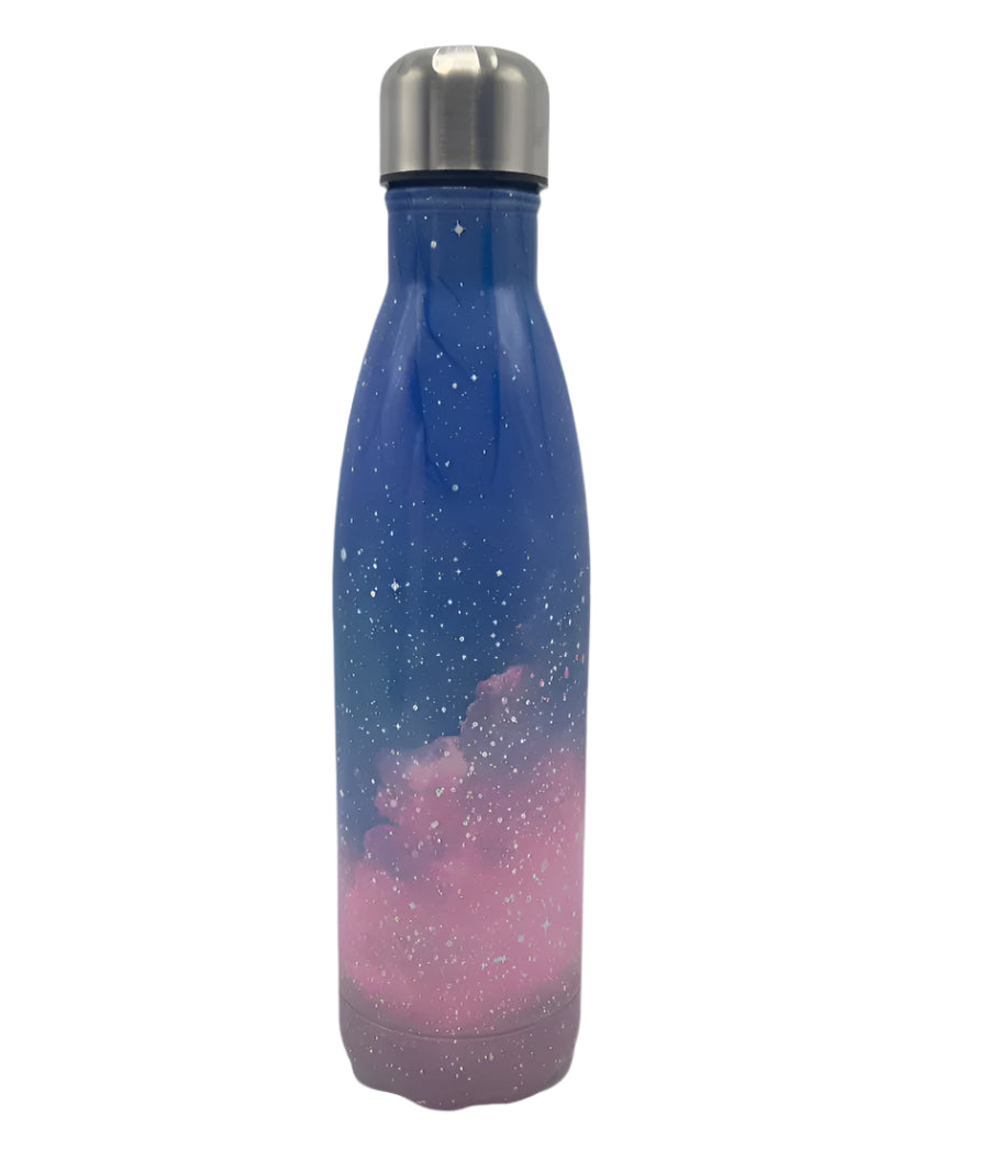 Galaxy Printed Stainless Steel Water Bottle