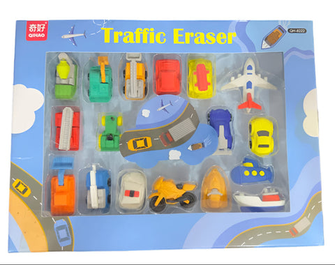 3D Traffic Eraser Set
