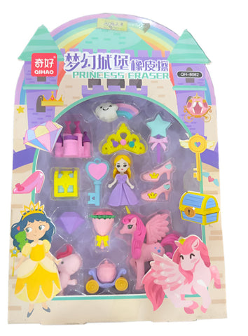 Qihao Princess Eraser Set