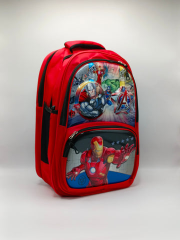 3D Iron man Backpack For Boys School Bag.