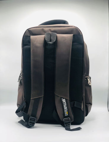 Caterpillar Brown School Backpack – Stylish Multipurpose Bag for Boys & Girls