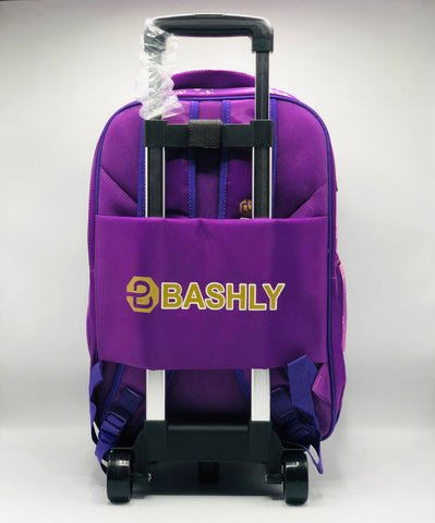 Girls’ Sofia Themed Trolley Backpack – Elegant & Functional