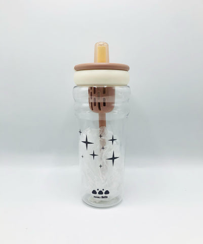 Plastic tumbler Water Bottle with straw