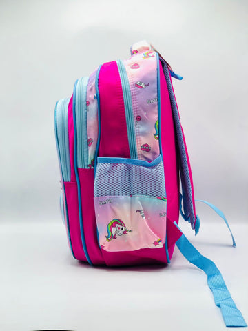 3-in-1 Unicorn Backpack for Girls – Waterproof Pink School Set